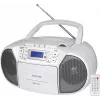 Pārnēsājama stereo sistēma SENCOR SPT 3907 W — 14 W, CD/MP3, Bluetooth 2.1, FM uztvērējs, USB, balta