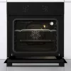 Gorenje cepeškrāsns | BO6615E01B | 60 L | Elektriskā | EnamelClean | Spiedpogas | Augstums 59,5 cm | Platums 59,5 cm | Melna