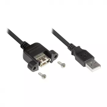 Good Connections USB2.0 pagarinātājs A-iebūv. A 0,3m