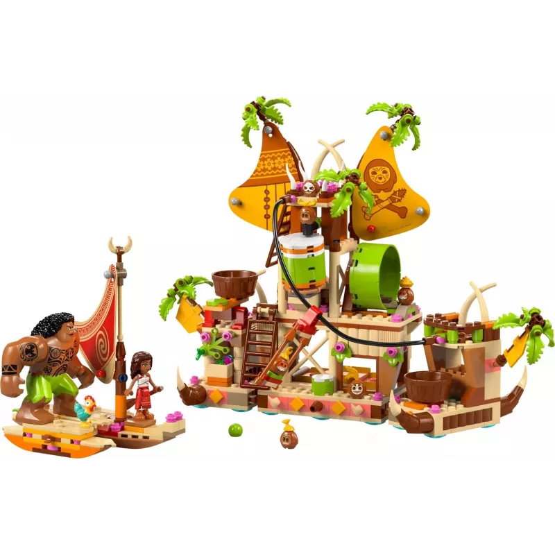 LEGO Disney Kakamora laivas komplekts 43258 — 572 detaļas, 2 minifigūras, vecumam 7+