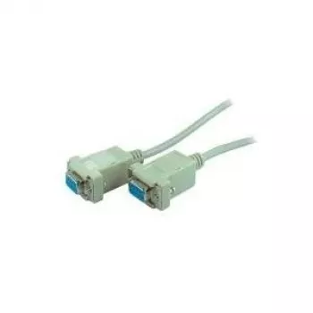 ShiverPeaks 3m 9-pin Sub D - pelēka - 3 m - 9-pin Sub D - 9-pin Sub D - Female - Female