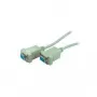 ShiverPeaks 3m 9-pin Sub D - pelēka - 3 m - 9-pin Sub D - 9-pin Sub D - Female - Female