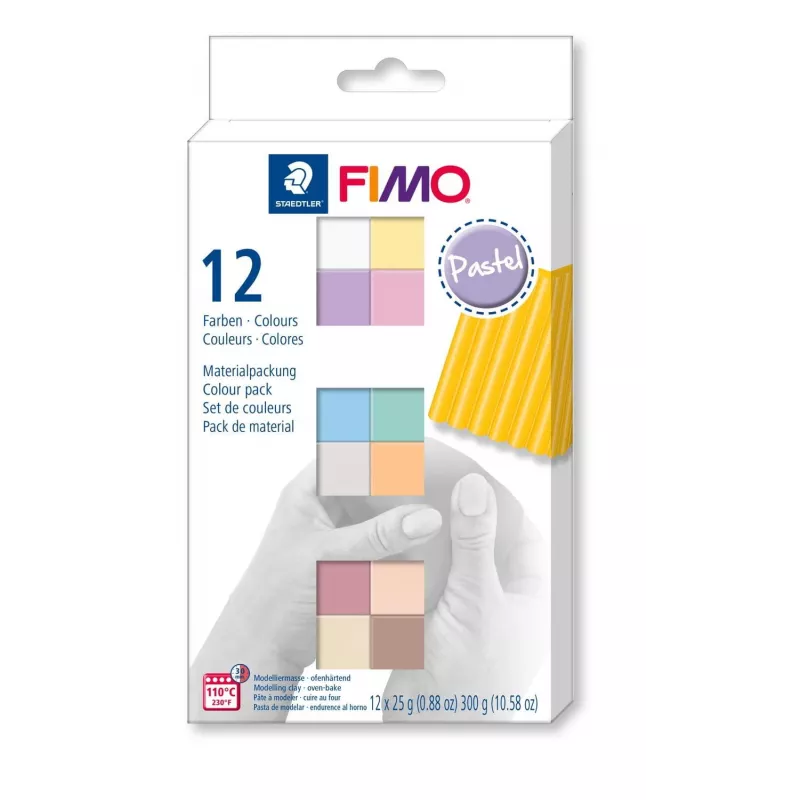 Modelēšanas plastilīns Staedtler FIMO 8023 C Asorti krāsas