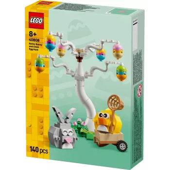 Blocks 40808 Lieldienu zaķis un cālis olu medībās