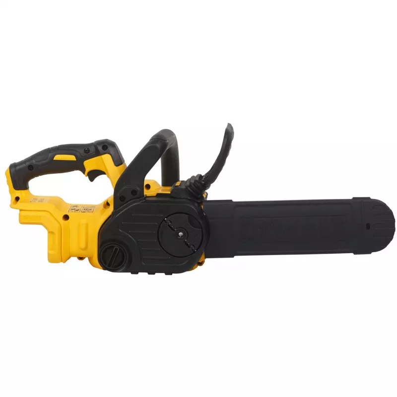 Motorzāģis DeWALT DCM565N-XJ — bezvada, darbināms ar baterijām, 30 cm sliede, 5 Ah baterijas ietilpība, 0,14 l eļļas tvertne
