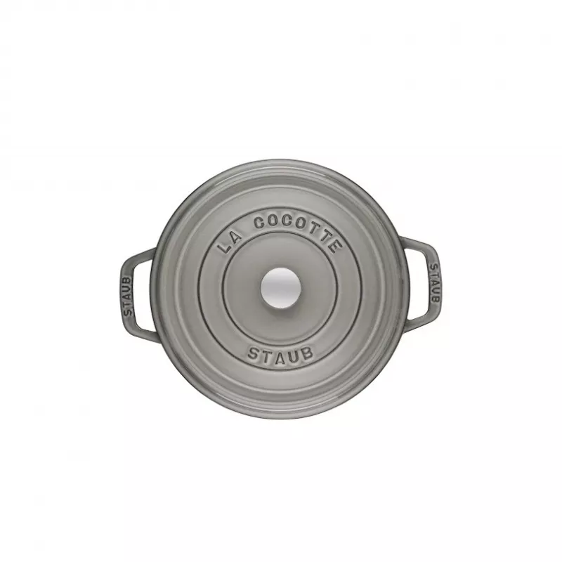 Cocotte Staub 20 cm pelēks čuguna katls