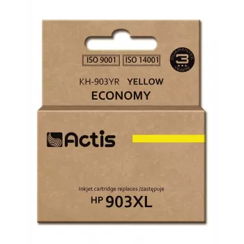 Actis KH-903YR tinte (aizstāj HP 903XL T6M11AE; Standarta; 12 ml; dzeltena) - Jauna mikroshēma