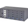 SpeaKa Professional 4 portu HDMI vairāku displeju KVM slēdzis 4x4 KVM konsole 3840 x 2160 (SP-13389140)