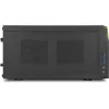 PC Case Sharkoon SHARK ZONE C10 Mini-ITX Melns, dzeltena