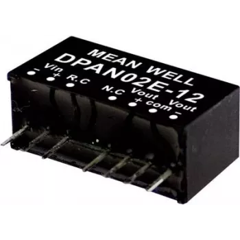 Barošanas adapteris MEAN WELL DPAN02B-15 2W 15V 18-36V ieeja