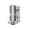 CPU gaisa dzesētājs Montech NX400, 120 mm ventilatori, Balts, izmēri 156×74×120 mm, TDP 270 W