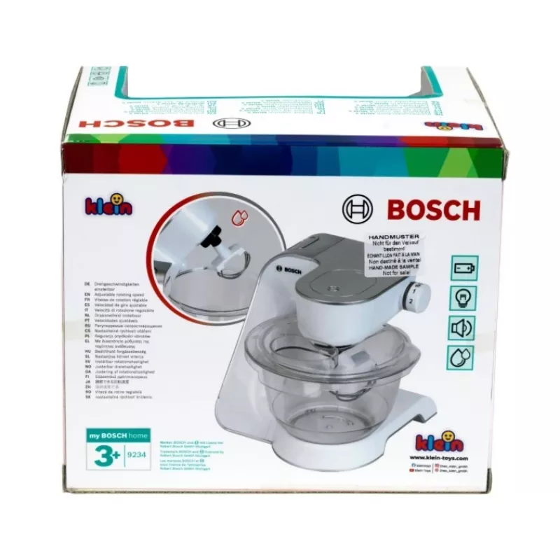 Virtuves robots KLEIN Bosch Silver 9234 – rotaļlietu virtuves ierīces replika