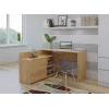 Stūra datorgalds Top e Shop DANY ARTISAN KPL, L-veida, skaidu plāksne, ozola krāsā