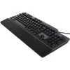 Mehāniskā spēļu tastatūra Lenovo Legion K500 — pilna izmēra 104 taustiņu USB, QWERTY ASV angļu, RGB fona apgaismojums, pelēka/melna
