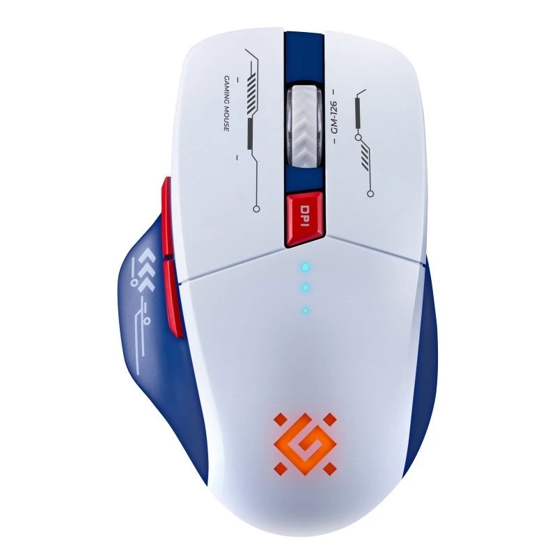 pele DEFENDER GM-126 TISA RF+BT OPTIC 1600dpi 6P BALTA