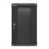 Lanberg WF11-3309-10B sienas skapis 9U, melns
