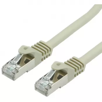VALUE - komutācijas kabelis - RJ-45 (V) uz RJ-45 (V) - 50 cm - SFTP, PiMF - CAT 6a - formēts - pelēks