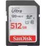 SanDisk Ultra - zibatmiņas karte - 512GB - UHS-I U1 / Class10 - SDXC UHS-I (SDSDUN4-512G-GN6IN)