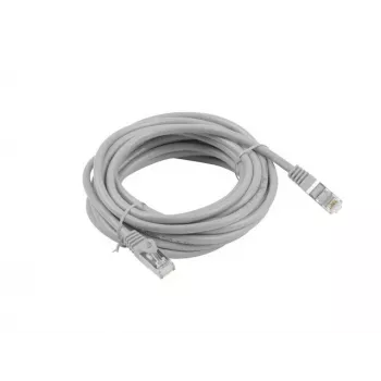 Tīkla kabelis Lanberg PCF6-10CC-0500-S RJ-45 Cat6 5m pelēks