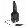 Gembird GHS-402 austiņas/headsets Vadu galvas saite Gaming Melns