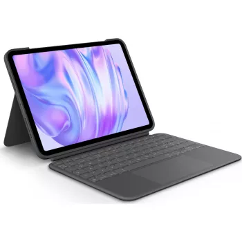 Tastatūra Logitech Combo Touch QWERTY dāņu somu norvēģu zviedru Smart Connector Graphite