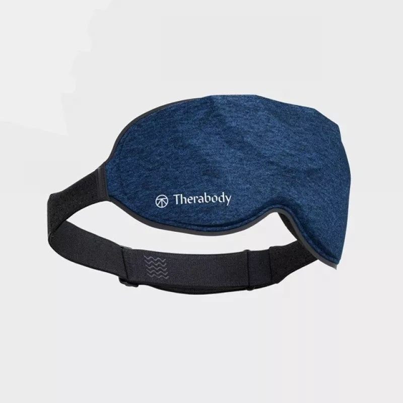 Therabody SleepMask masieris sejai, melns, zils