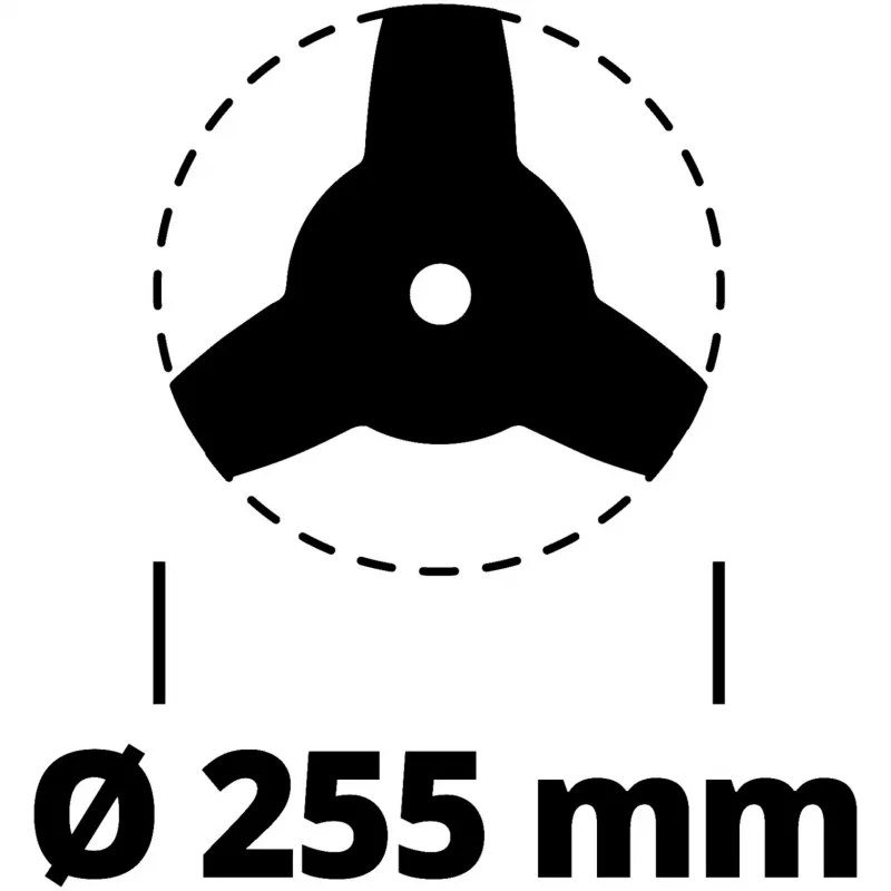 Zāles nazis 3404996, motorizētajiem zālāju trimmeriem GH-BC 33-4S / 43AS, GC-BC 31-4S, maiņas asmens