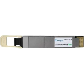 BlueOptics QSFP-DD raidītājs-uztvērējs DDQ+85MP01D-BO, MPO-16/MTP-16, 400GBASE-SR8, daudzmodu 850nm, 100m, DDM/DOM, 0–70°C