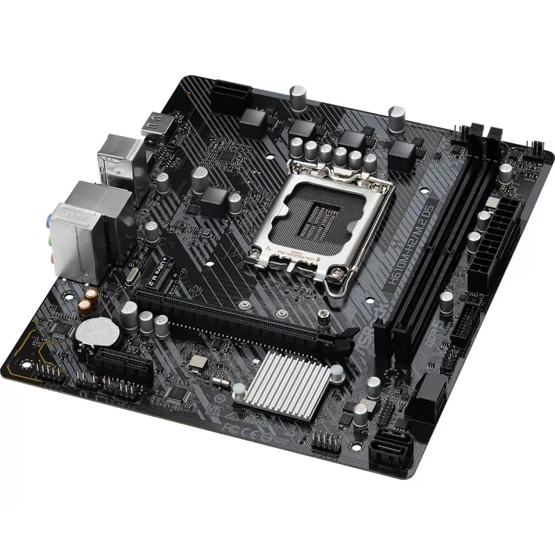ASRock H610M-H2/M.2 D5 Micro-ATX mātesplate