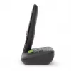 Gigaset E290A Analog/DECT tālrunis ar zvanītāja ID, melns