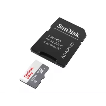Zibatmiņa SanDisk 512 GB MicroSDXC UHS-I SDSQUNR-512G-GN6TA