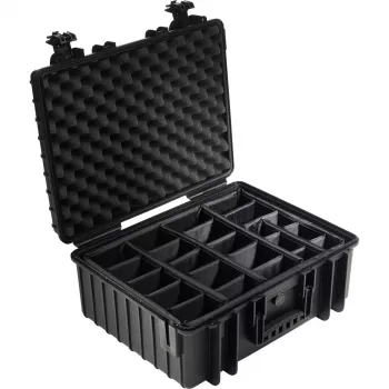 Portfeļa tipa koferis B&W Cases 6000/B/RPD