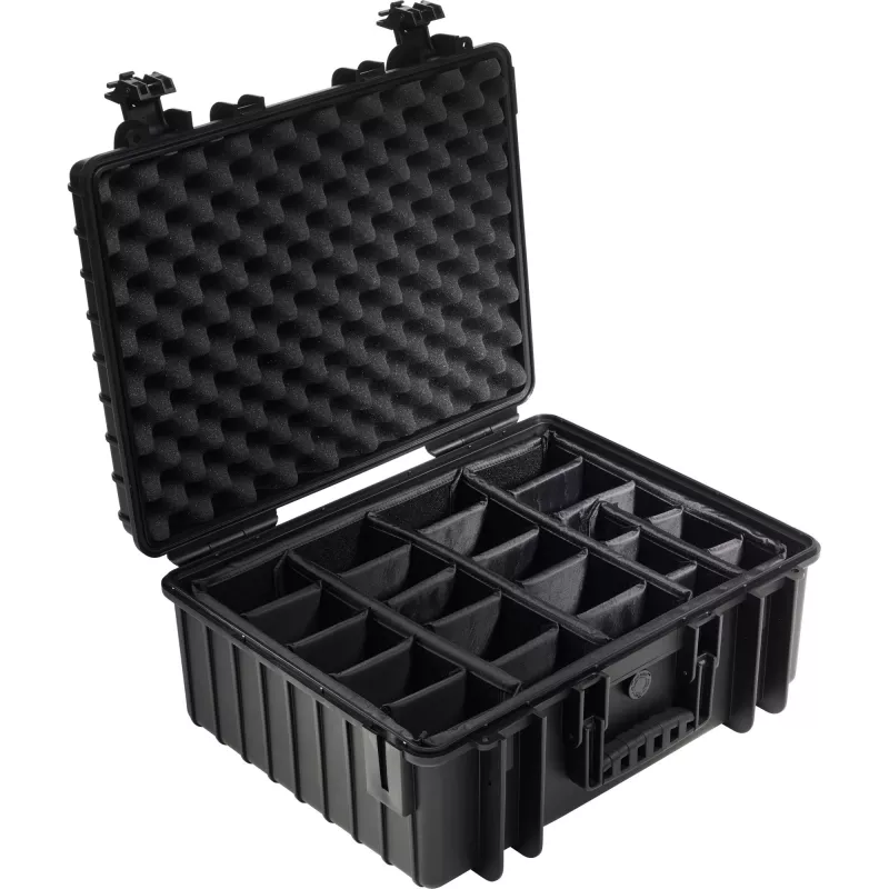 Portfeļa tipa koferis B&W Cases 6000/B/RPD