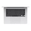 MacBook Air 15, sudraba, M4 (10-CPU/10-GPU), 16GB, 512GB, vācu, 35W Dual USB-C Port barošanas adapteris, MW1H3D/A