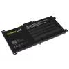 GREEN CELL Akumulators BK03XL HP Pavilion x360 14-BA 14-BA015NW 14-BA022NW 14-BA024NW 14-BA102NW 14-BA104NW