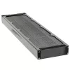 Radiator Aqua-Computer airplex radical 2/480 — Alumīnijs/Varš/Nerūsējošais tērauds, 520×140×40 mm