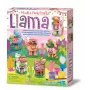 Izglītojošs ģipša liešanas komplekts 4M Lama 4754 – veidnes un materiāli lamas figūru izgatavošanai