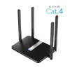 Cudy LT500 bezvadu maršrutētājs Fast Ethernet Divjoslu (2.4 GHz / 5 GHz) 4G Melns