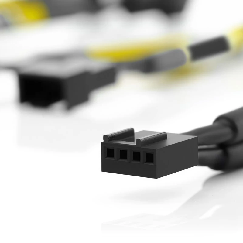 Noctua NA-SYC1 CHROMAX.YELLOW - Cable extension - Gelb - Weiblich - Weiblich - 115 mm - 3 Stück(e) (NA-SYC1.yellow)