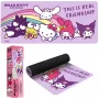 Peļu paliktnis Kids Euroswan 80×30 cm Hello Kitty, liels galda paklājiņš pelei un tastatūrai