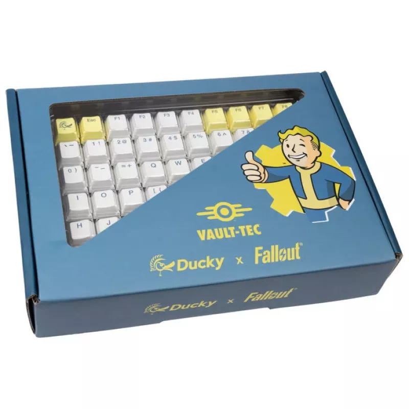 Taustiņu vāciņu komplekts Ducky Ducky x Fallout DCA132-USVAUCHPH1 132 gab. ANSI profils