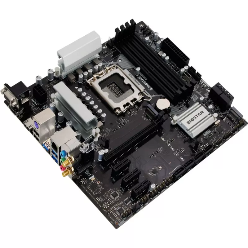 Mātesplate Biostar B760MX2-E Pro D4 - B760 - Ligzda 1700 - Micro ATX