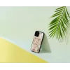 Aizsargājošs tālruņa maciņš iKins Apple iPhone 12 Pro Max — rozā marmora raksts