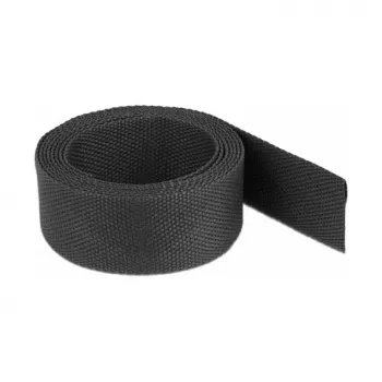 Termosarūkošā caurule DeLOCK Auduma, 2 m x 20 mm, 2:1, melna