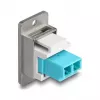 DeLOCK keystone module 90888 plakans Aqua Silver balta LC