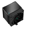 DeepCool AK500 ZERO DARK procesora gaisa dzesētājs 12 cm Melns
