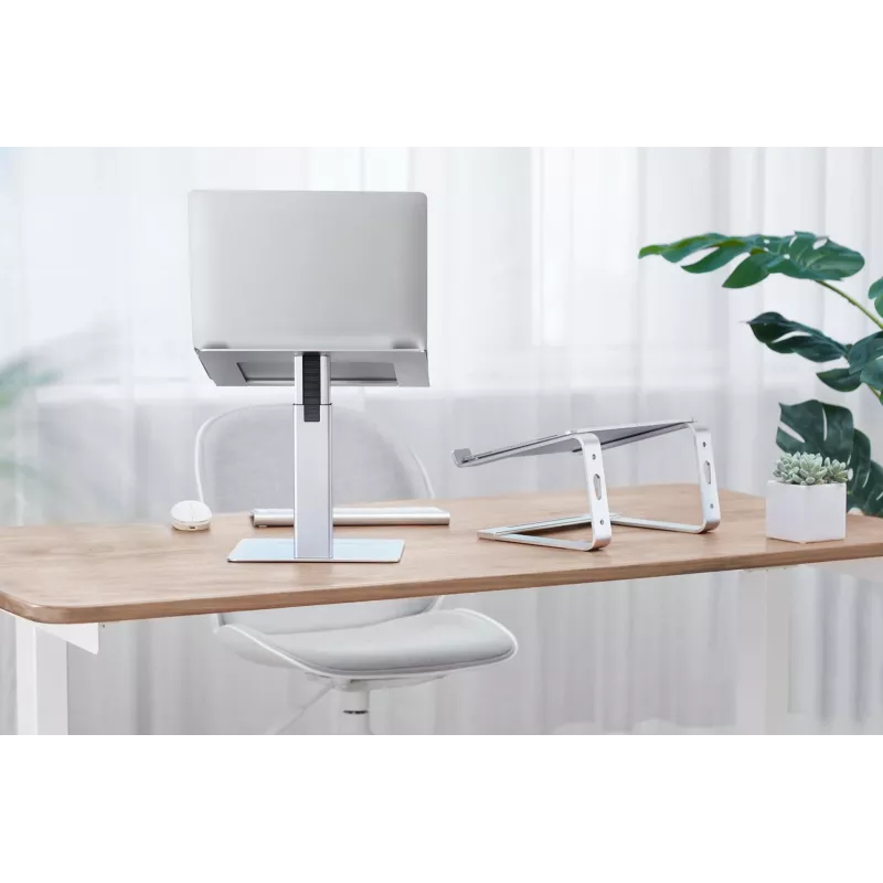 Gembird NBS-D1-02 klēpjdatora statīvs Sudraba 39.6 cm (15.6 inch)