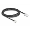 DeLOCK telefona kabelis, RJ45 spraudnis uz RJ11 spraudni, melns, 3 m