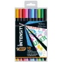 BIC Fineliners INTENSITY FINE BCL daudzkrāsains, 10 krāsu komplekts CEL1011727
