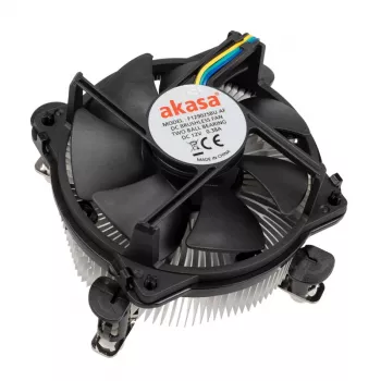 CPU dzesētājs Akasa AK-955A-BV2 Intel Socket T/775, paredzēts Pentium 4 līdz 2,6 GHz